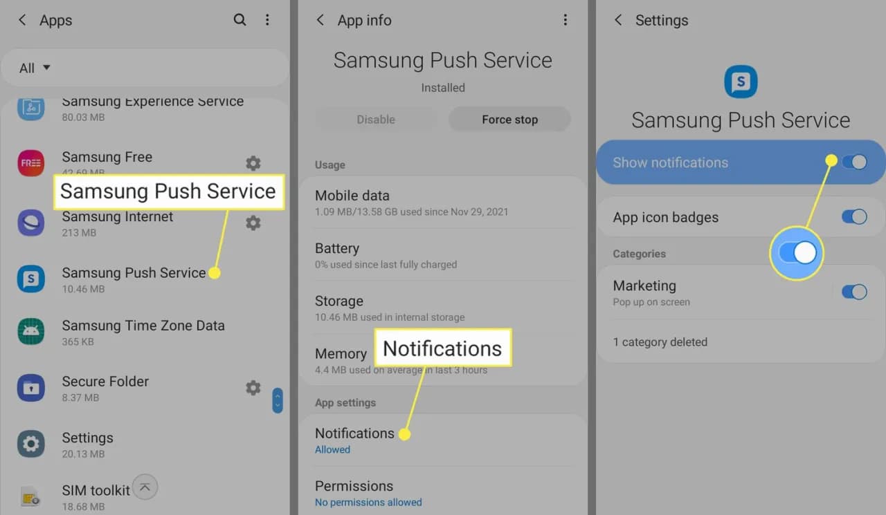 Samsung Push Service - co to za aplikacja i jak ją wyłączyć?