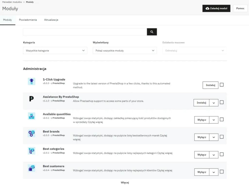 Dlaczego w PrestaShop nie można zaktualizować ustawień i jak to naprawić