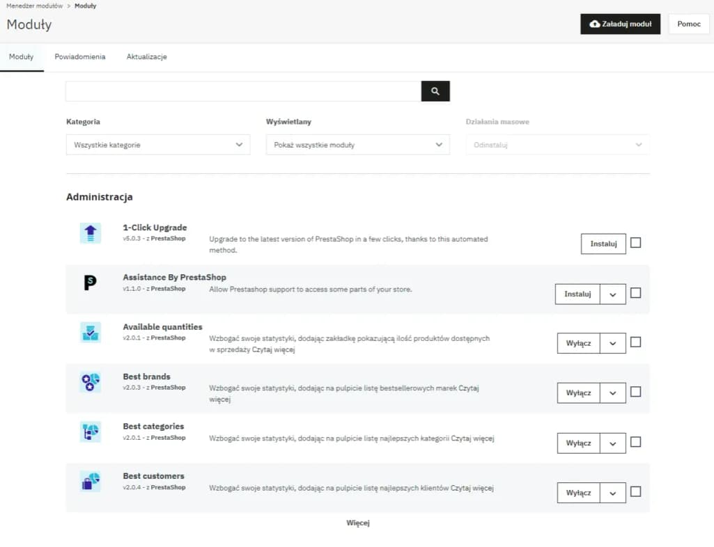 Dlaczego w PrestaShop nie można zaktualizować ustawień i jak to naprawić