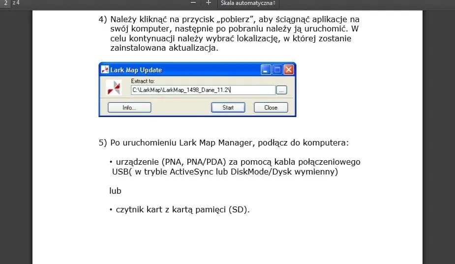 Jak zaktualizować nawigację Lark Freebird i uniknąć problemów z mapami