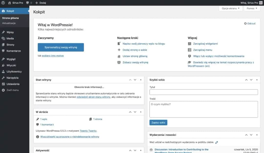 Jak zrobić stronę w WordPress - proste kroki dla początkujących