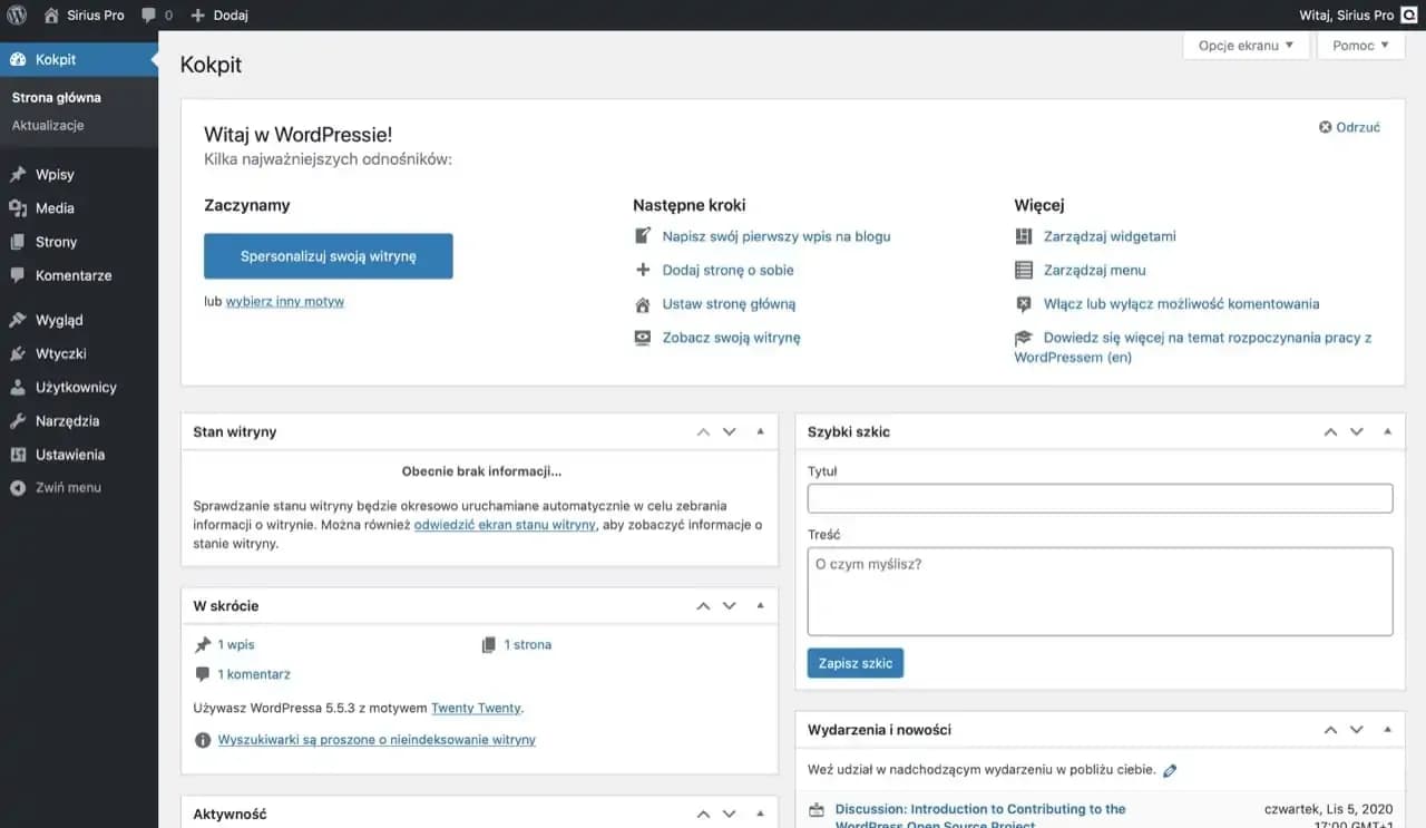 Jak zrobić stronę w WordPress - proste kroki dla początkujących