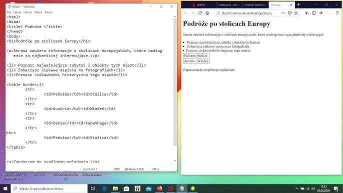 Jak wstawić tabelę w HTML - proste kroki i najczęstsze błędy