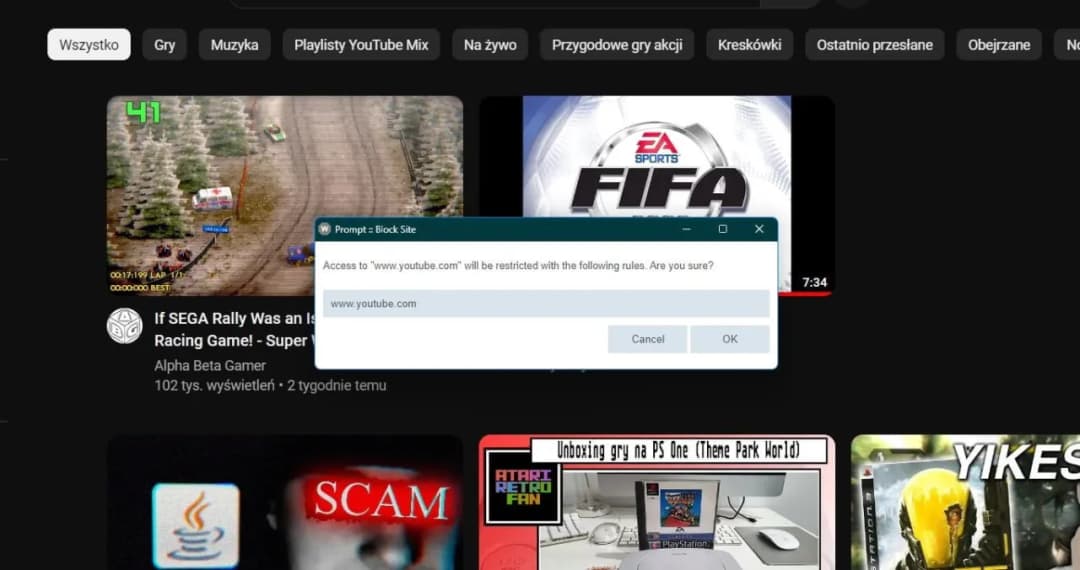 Jak zablokować YouTube w przeglądarce i zyskać spokój umysłu