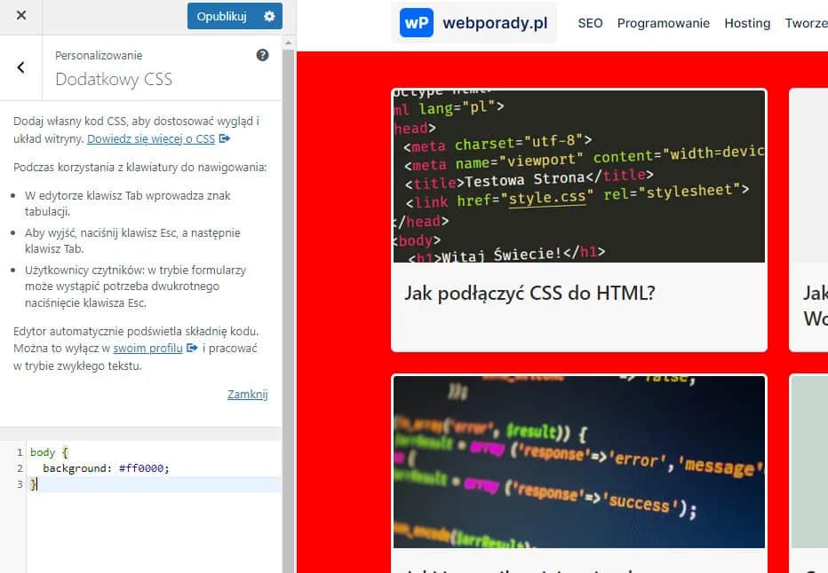 Jak zmienić kolor strony HTML - proste metody na efektowny wygląd